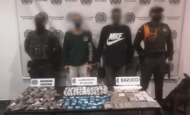 presentación de captura por estupefaciente