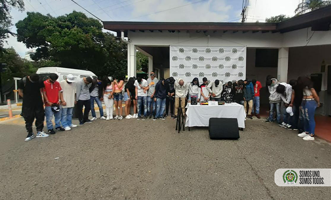 presentación de capturas por medida sanitaria