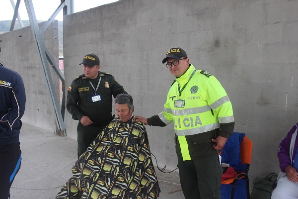 Actividad lúdico recreativa con adultos mayores de Sibaté