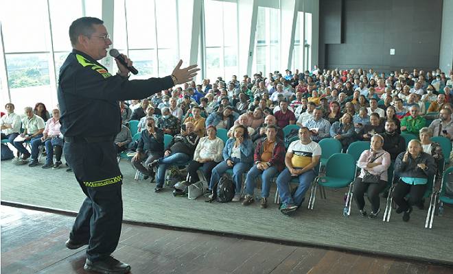 Comandante de la Policía Metropolitana del Valle de Aburrá
