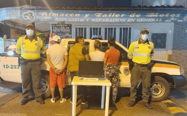 Rápida reacción por efectivos de Tránsito Policía Meta
