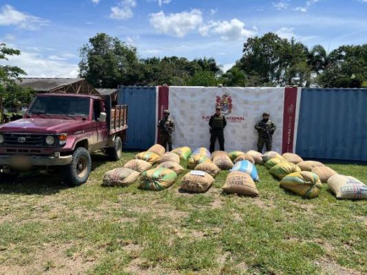 recuperación de camioneta y mercancía