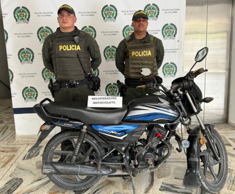 recuperación de motocicleta en Buenaventura 