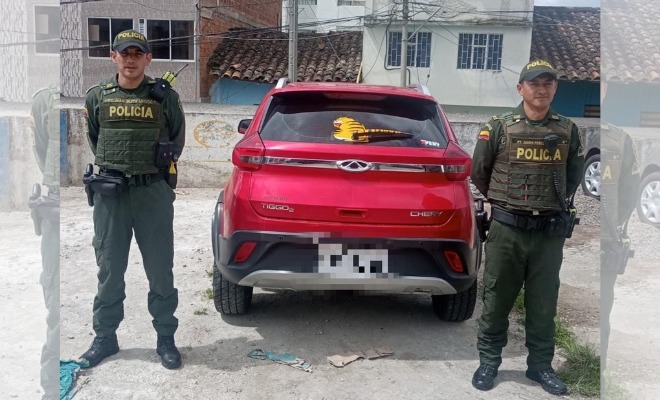 recuperación de un vehículo que había sido hurtado