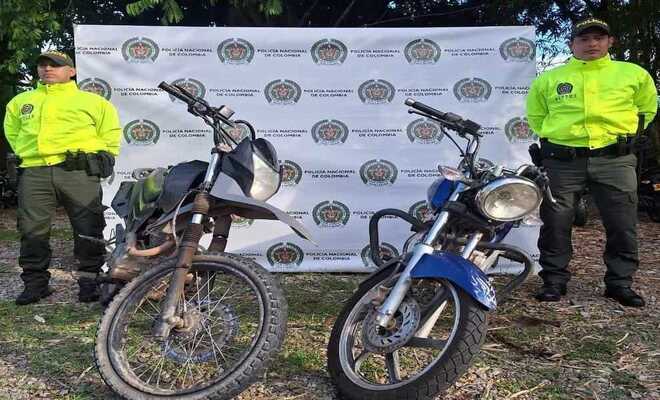 En el Tolima en hechos aislados, Policía Nacional logró la recuperación de 04 motocicletas y 01 vehículo