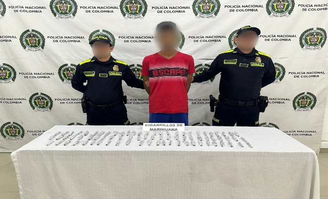 Captura contra el microtráfico 