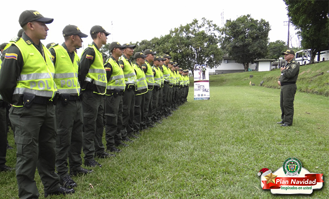 Con-90-uniformados-la Policía Nacional-refuerza-la seguridad-y-convivencia-en-el Meta