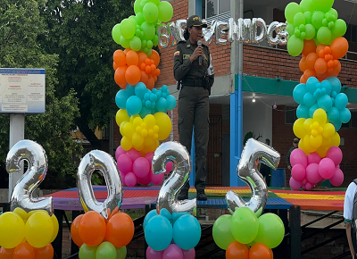 En Urabá, Policía acompañó el regreso a clases de los estudiantes 