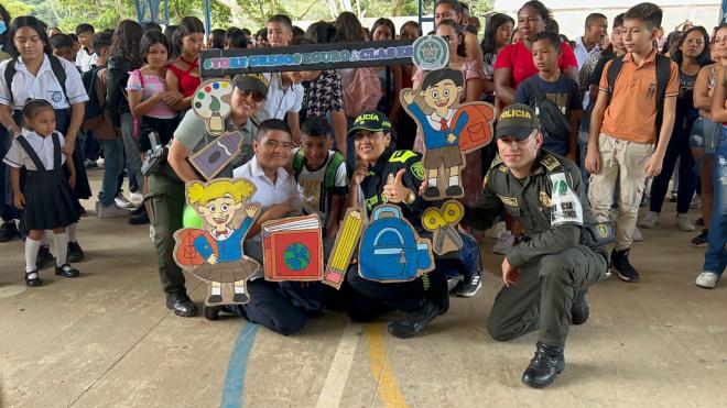 Creados 54 frentes de seguridad escolar en todo el país