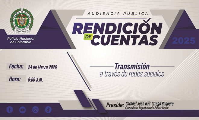 Rendici&oacute;n de cuentas Choc&oacute;