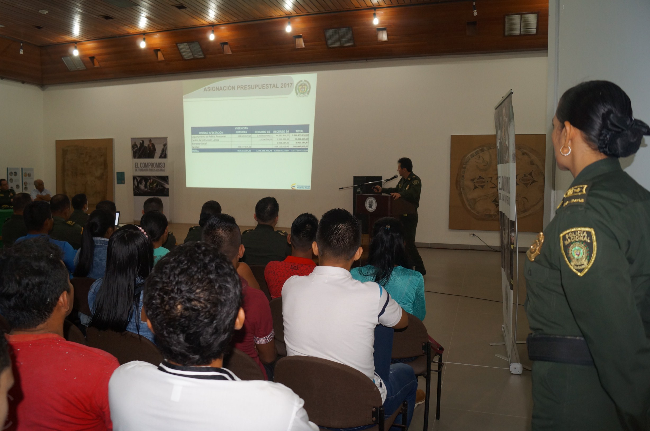 Comandante de Policía Amazonas presentó rendición de cuentas en Leticia