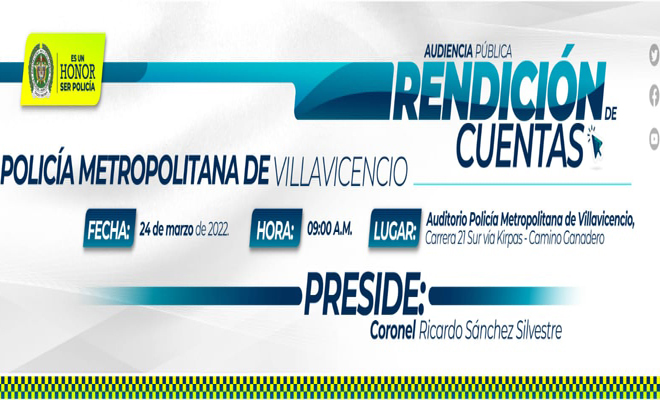 Invitación a la rendición de cuentas vigencia 2021
