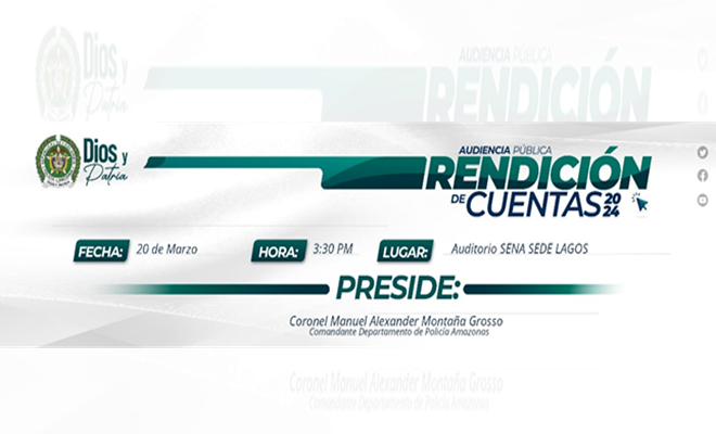 Rendición de cuentas vigencia 2023