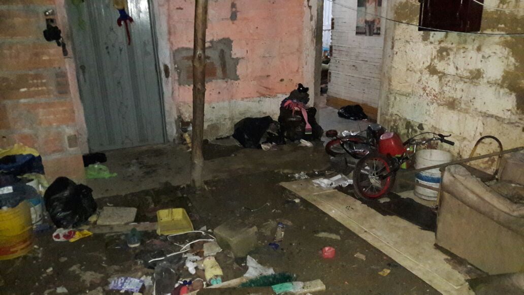 Condiciones de vida de los niños rescatados por la Policía Metropolitana del Valle de Aburrá