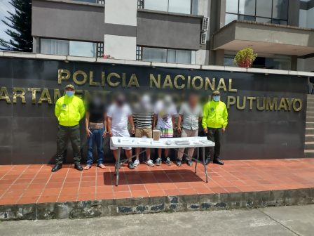16 Personas capturadas, 26 celulares incautados y 2 mil gramos de marihuana sacados de circulación