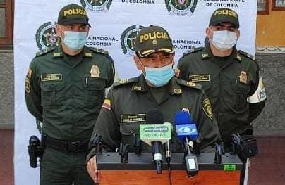 Rueda de prensa caso cibercontrabando Medellín