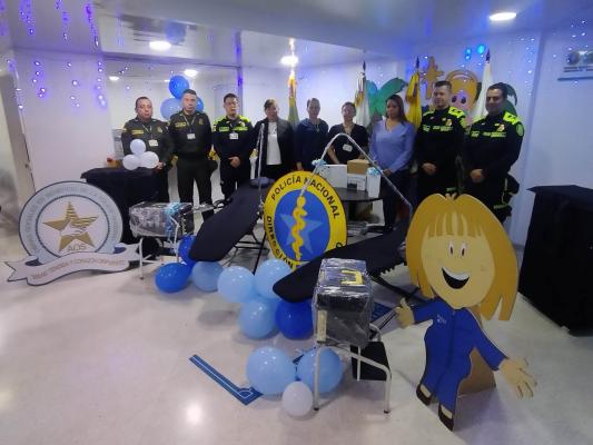 La Asociación Obras Sociales en Beneficio de la Policía Nacional Realizó la Donación de Unidades Odontológicas.