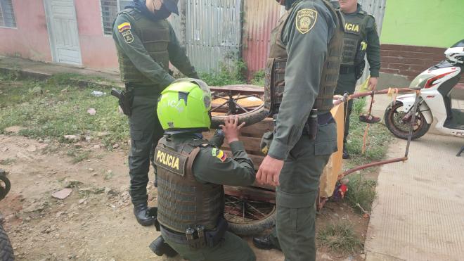 se organizó la carreta 