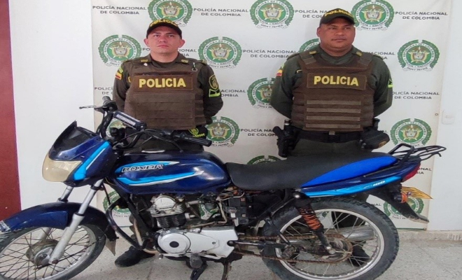 Moto recuperada en Sevilla