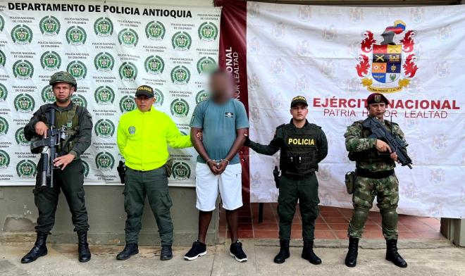 Capturado  'El Negro Maicol'