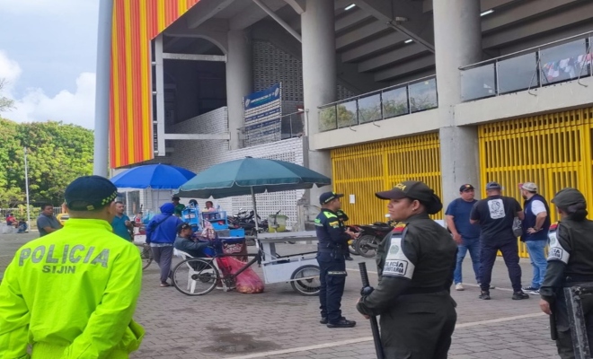 Policías en actividad de prevención 