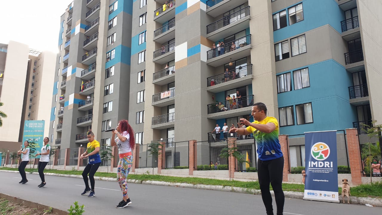 En medio de la cuarentena compartimos con los Ibaguereños momentos llenos de alegría 