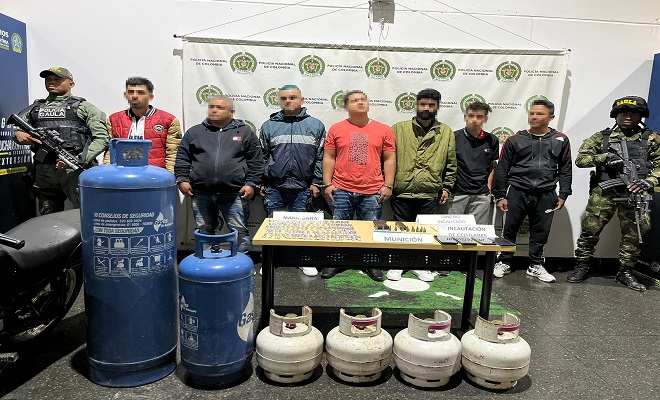 15 personas capturadas por delitos de extorsión