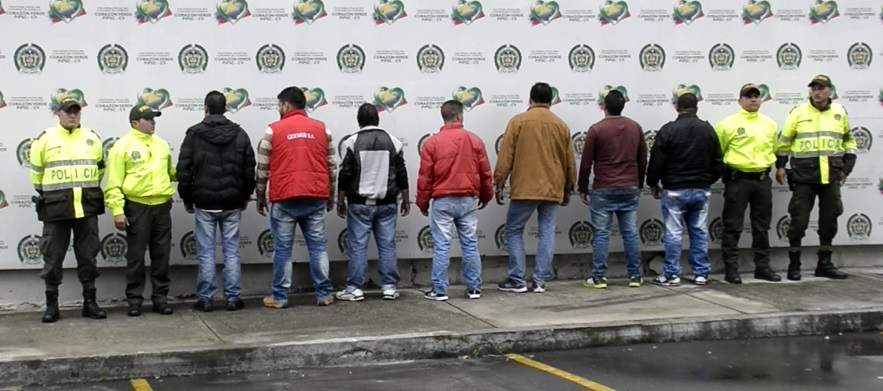 Capturados 7 conductores-TRANSITO-BOGOTA