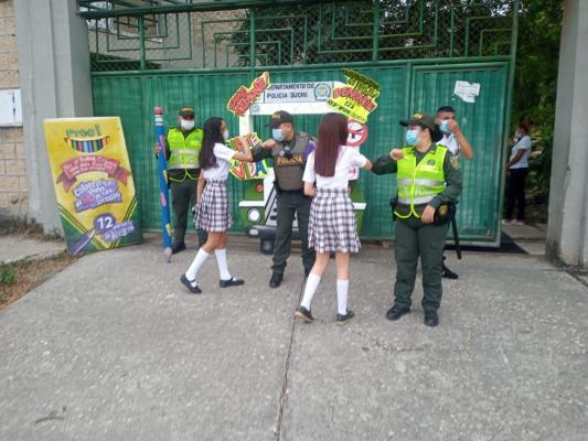 campaña educativa covid 19 Sincelejo