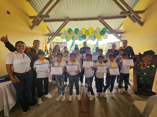 Son 21 niños y niñas de la Cívica Infantil se capacitaron