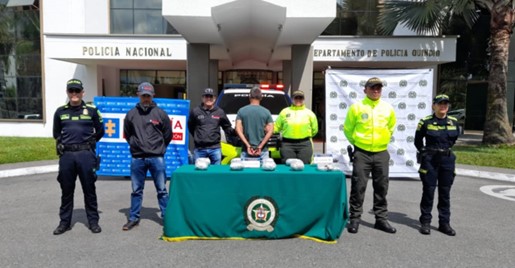 El estupefaciente fue hallado mediante allanamiento