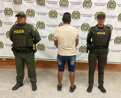 Sujeto que causó conflagración a una vivienda fue capturado en flagrancia por la Policía 