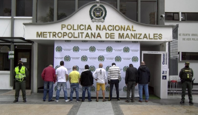 Ocho capturados en Manizales por violación a medida sanitaria