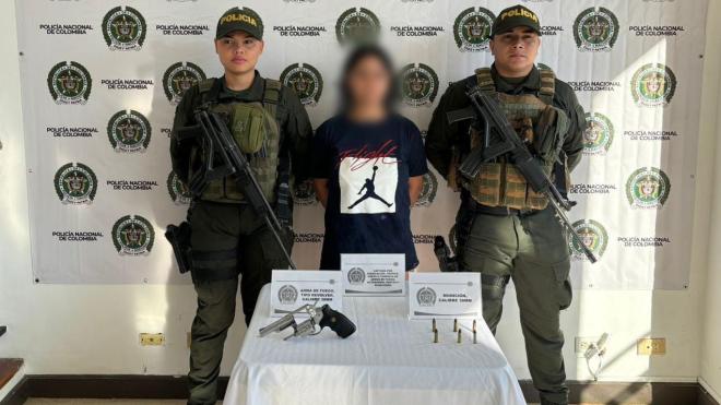 Capturada integrante del grupo delincuencial 'La Miel' en Titiribí