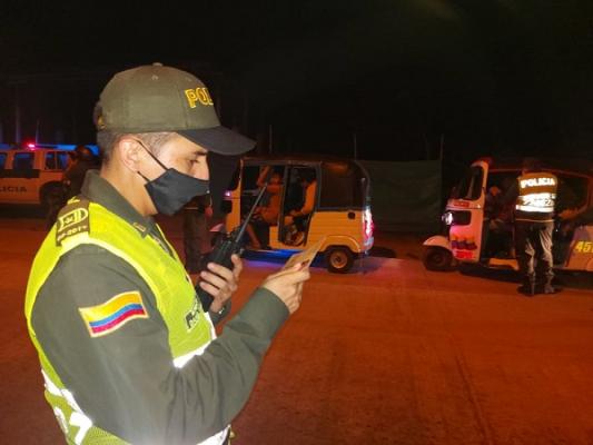 Más de 100 policías implementaron un dispositivo especial en Inírida