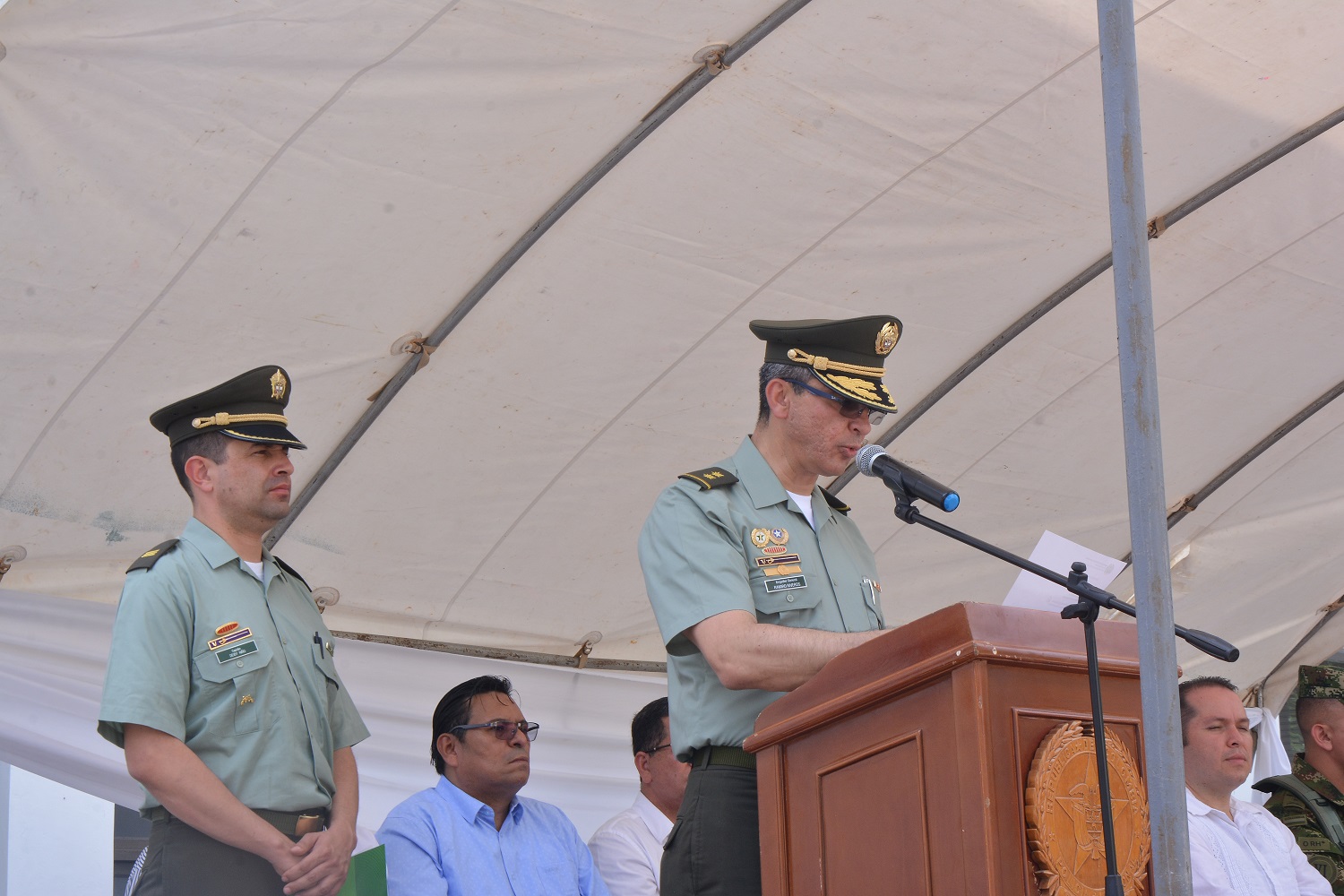 Coronel francisco Gelvez Alemán, nuevo comandante de Policía en Putumayo