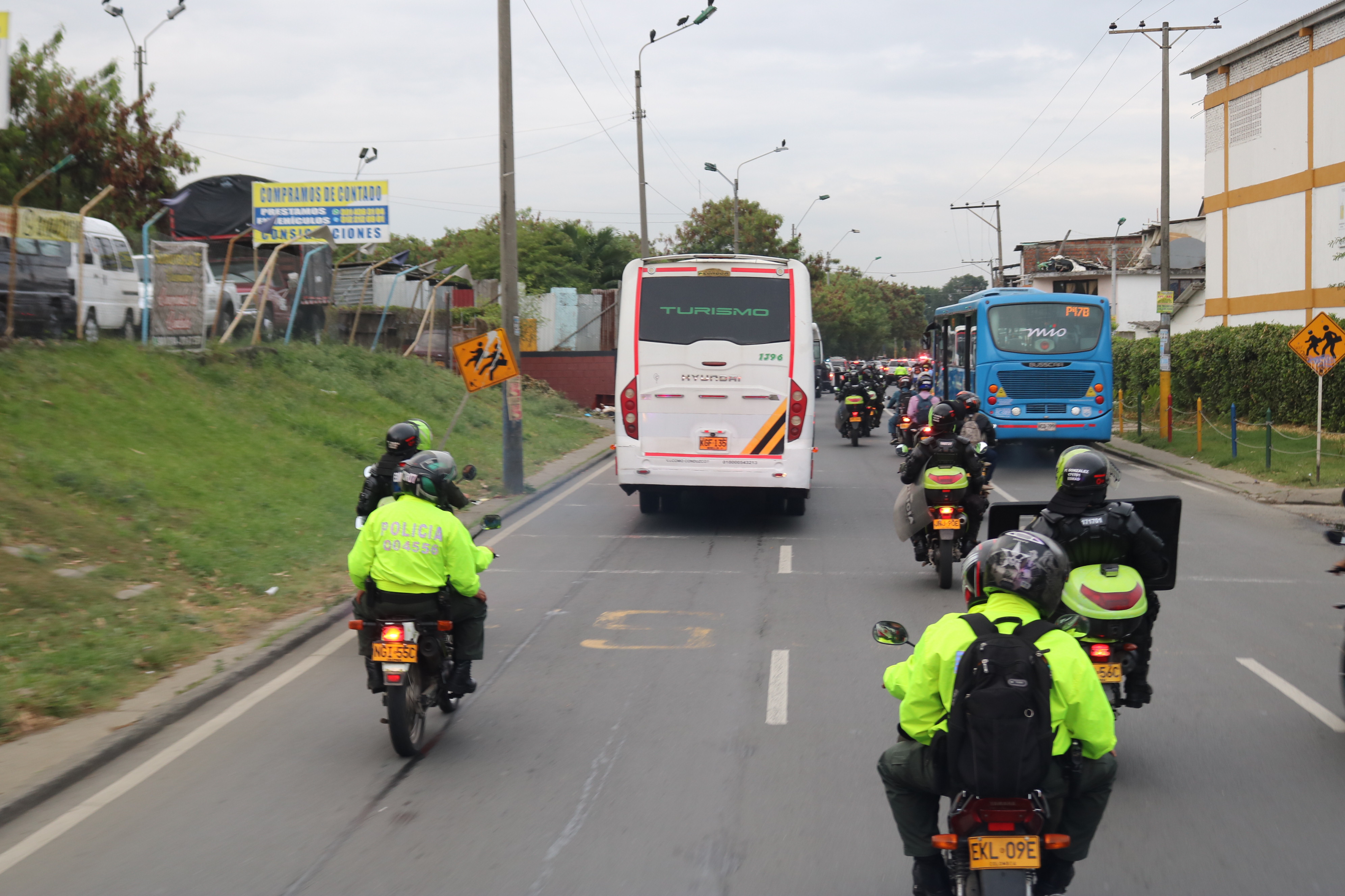 Traslado masivo de detenidos