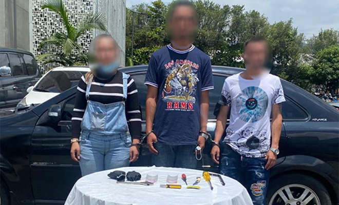 tres capturas por hurto envigado