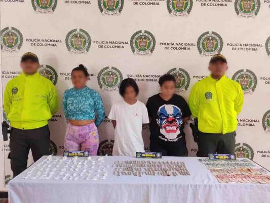 Vendían estupefacientes en su lugar de residencia.