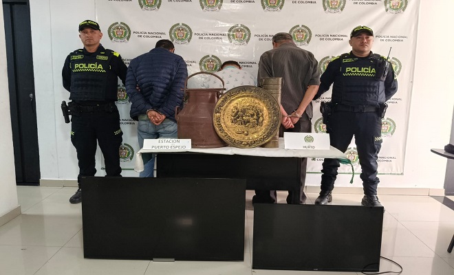 Los elementos fueron sustraídos de una finca bajo la modalidad de ventosa