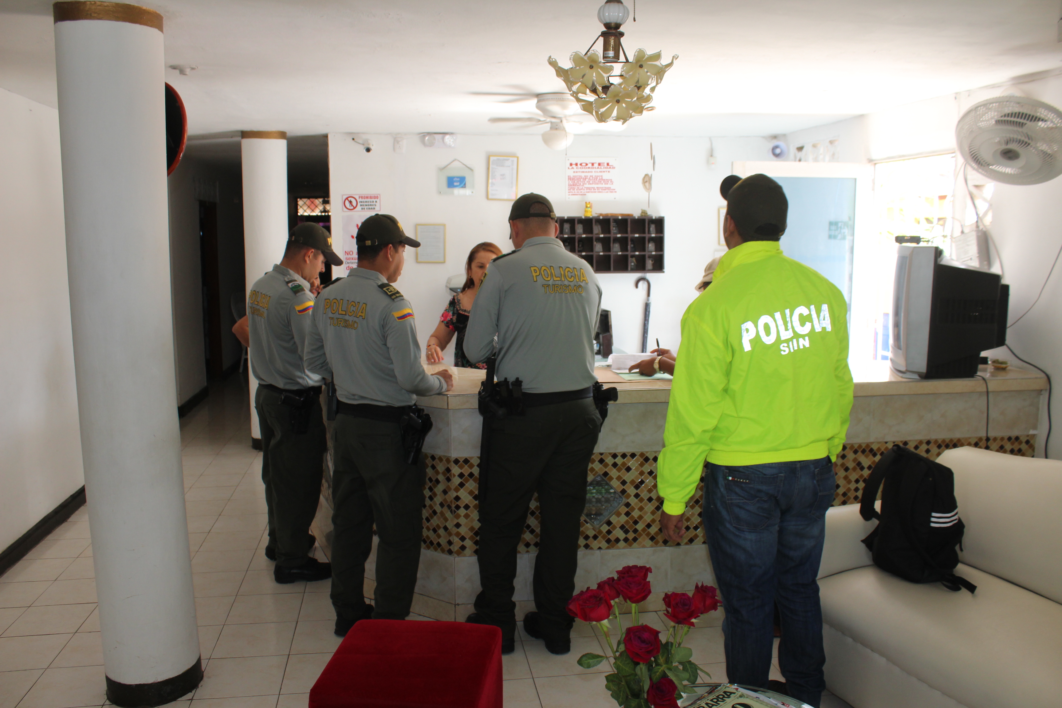 Las acciones se realizaron en Coordinación con Migración Colombia  