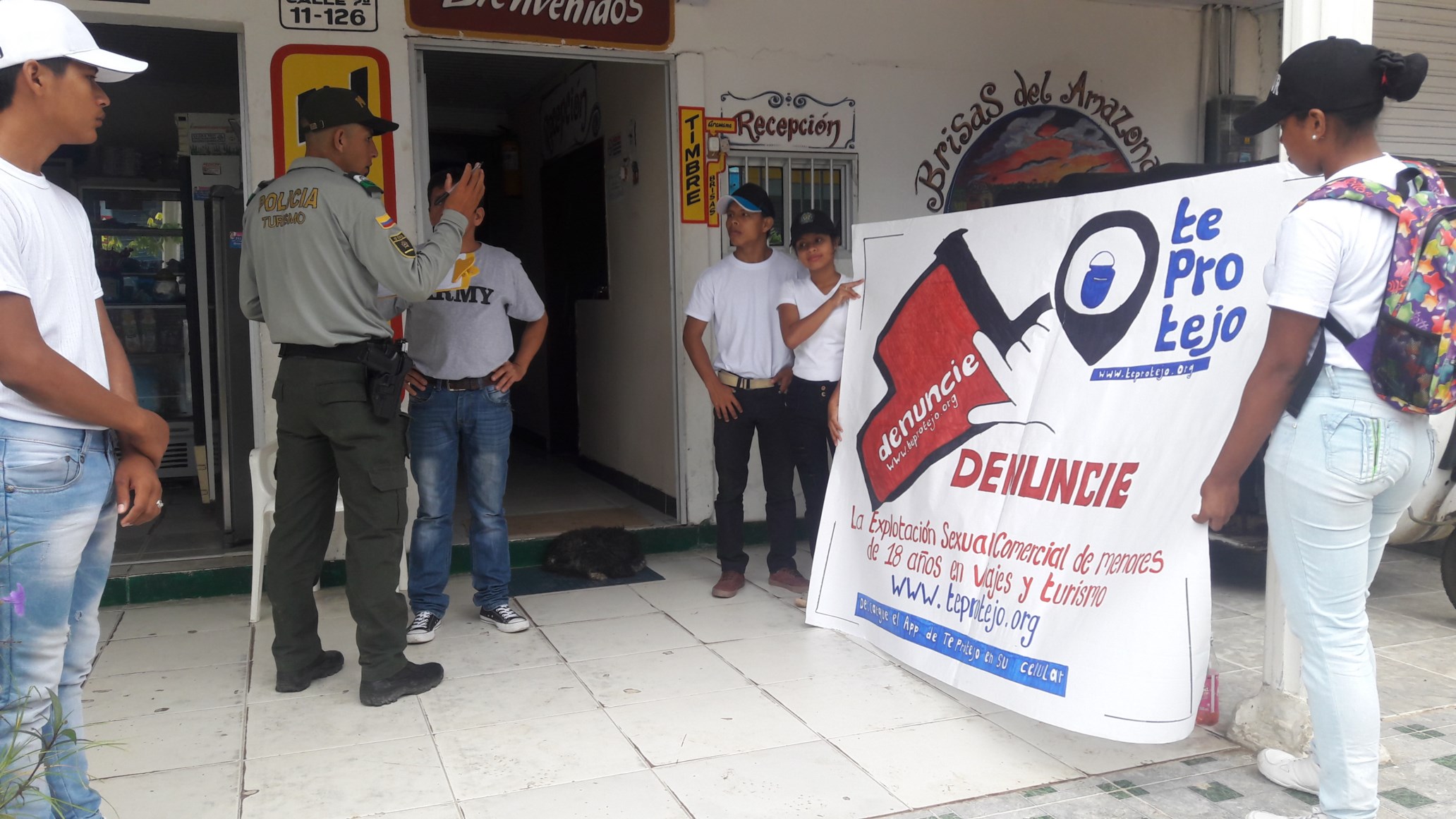 promueve aplicativo “te protejo” en beneficio de la niñez