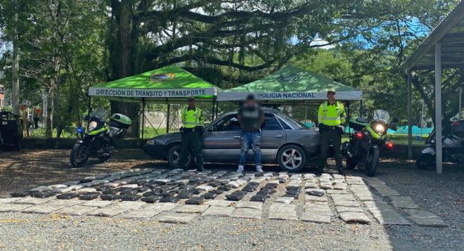 Capturado por porte estupefacientes 