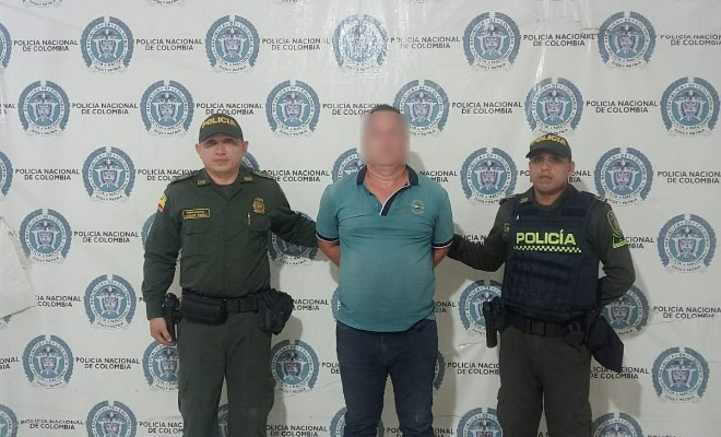 Capturado por el delito de violencia intrafamiliar