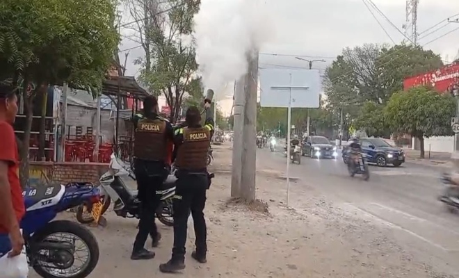 Una de las zonas más concurridas del municipio de Magangué