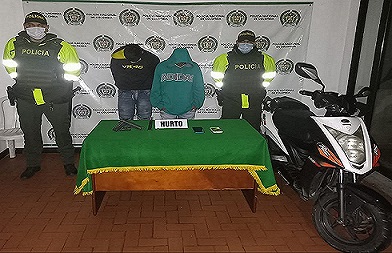 Captura y aprehensión por el delito de hurto