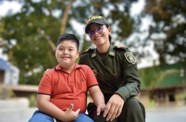 Auxiliar de policía Danna Paola Vélez Verano