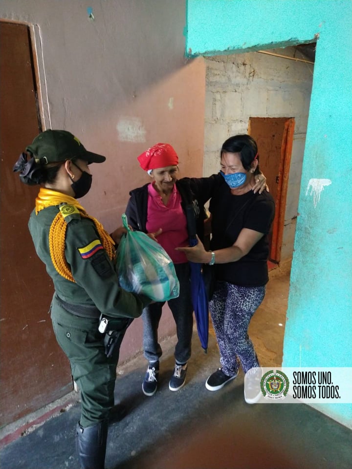 Llevamos ayudas a los habitantes del corregimiento Gaitania en el Tolima 