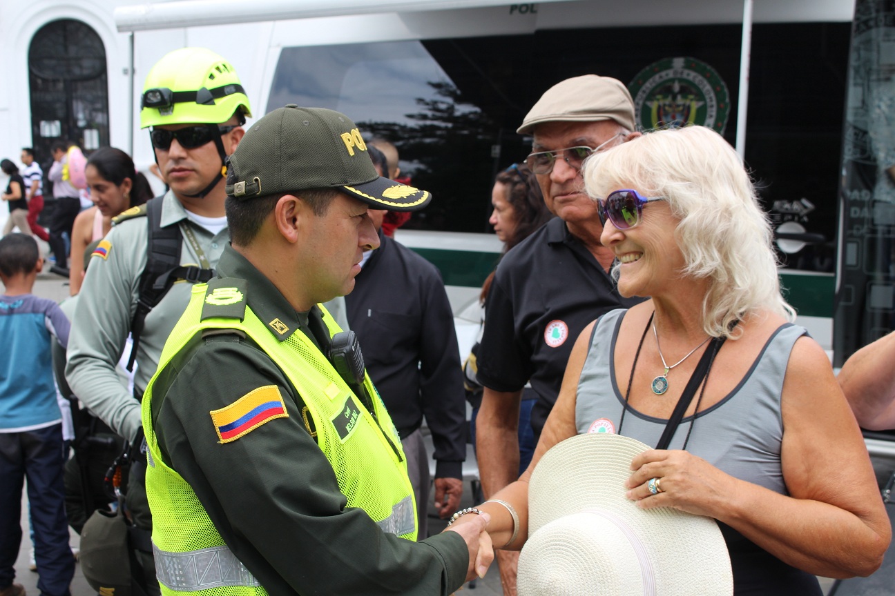 Turista argentinos en popayán