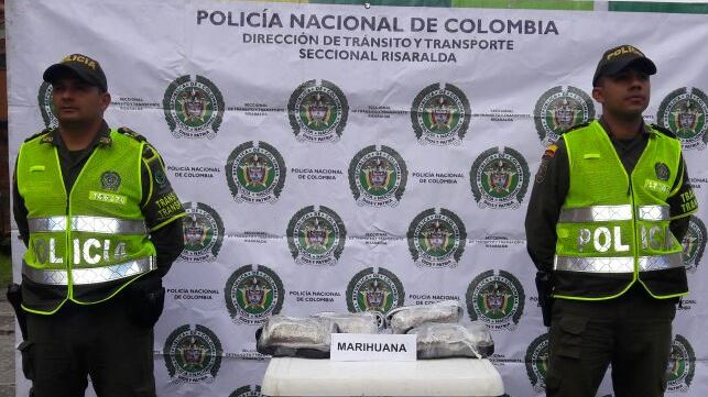 4 kilos de marihuana transportados en  modalidad encomienda fueron incautados